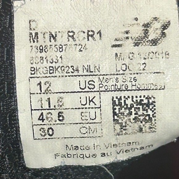 New Balance FuelCore Nitrel All Terrain Running Shoes Size 12 D Width RED BLACK - Picture 8 of 9